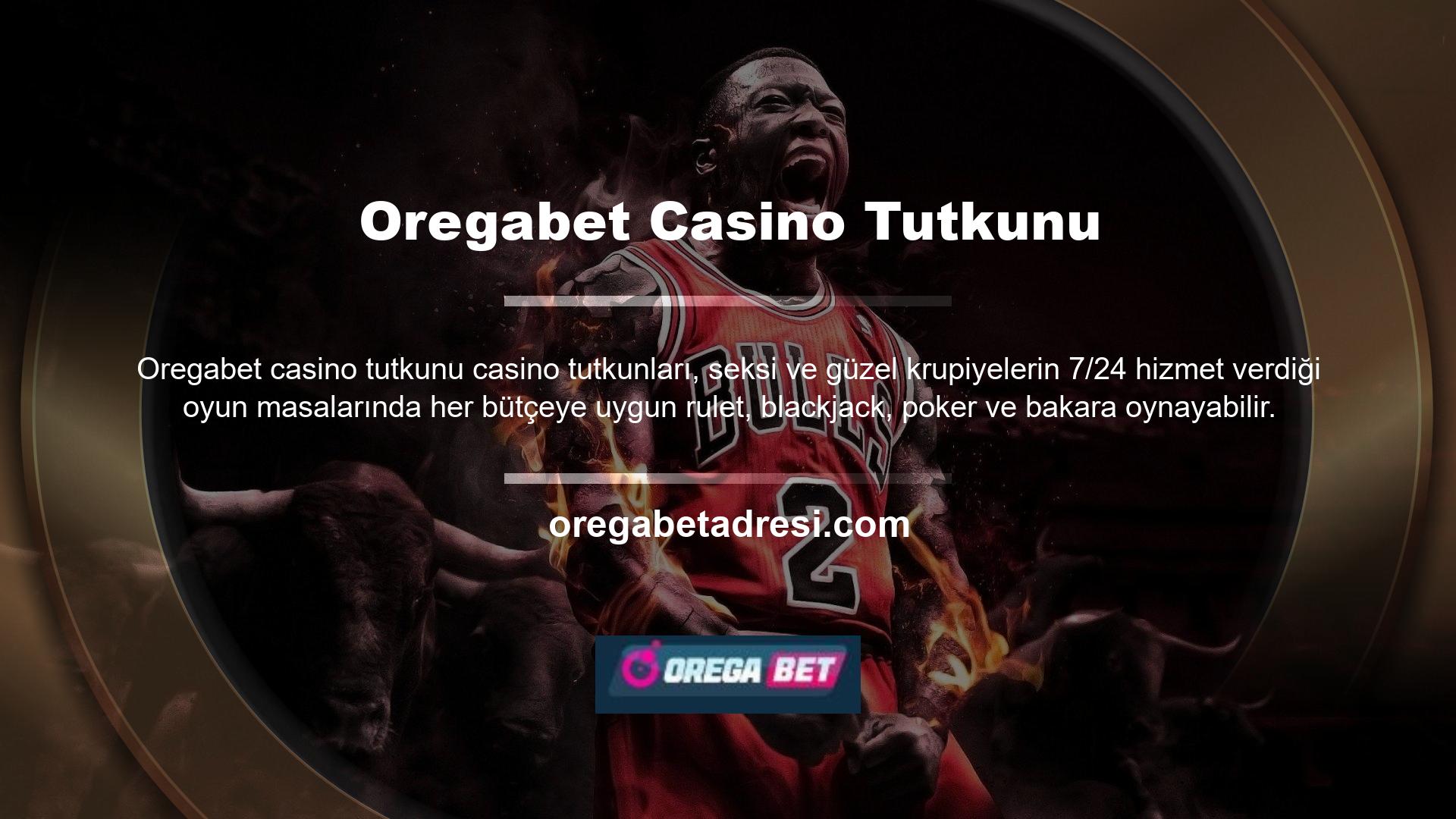 Oregabet Bahis Şirketi en iyi canlı oyun sunucularında çalışır ve daha fazla bahis seçeneği ve ödemeyle hem geleneksel casino oyunlarını hem de casino oyunlarını sunar