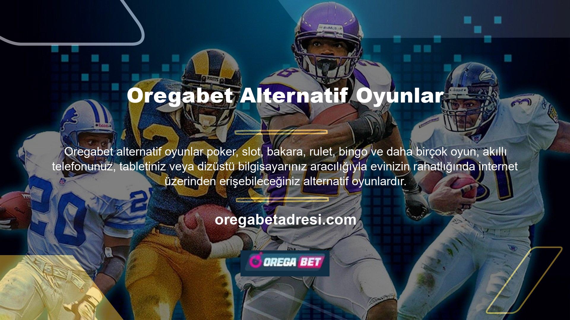 Çevrimiçi spor ve casino oyunlarına yönelik değişen bir web sitesi olan Oregabet ziyaret etmek için tıklayın